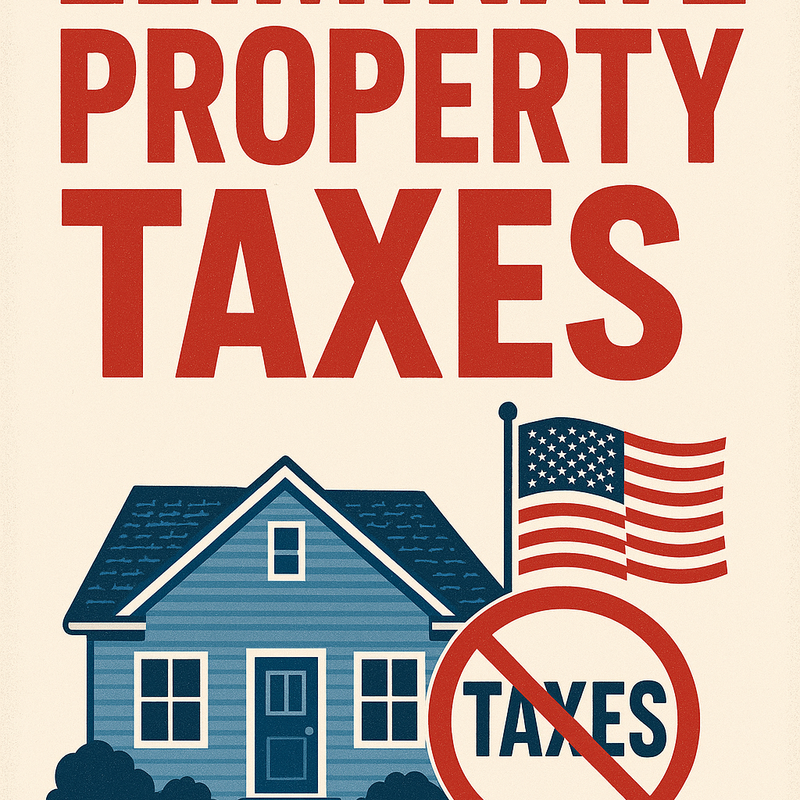How a Presidential Executive Order Could Reduce or Eliminate Property Taxes for American Homeowners