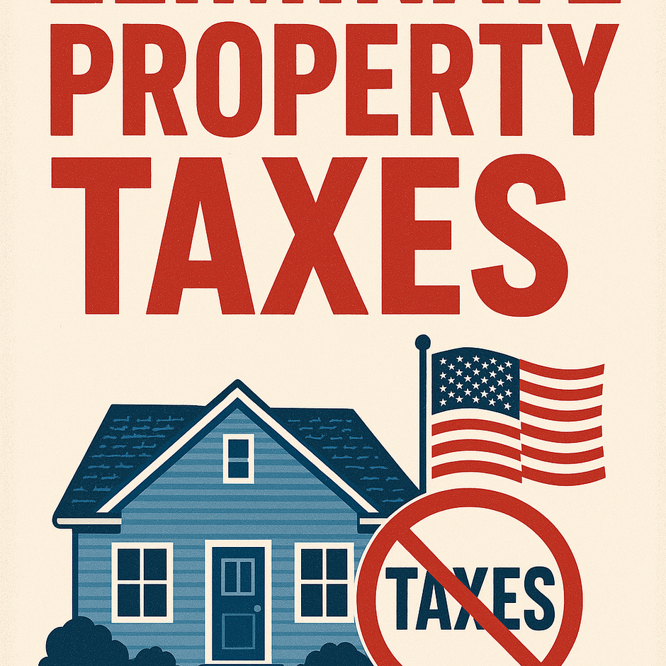 How a Presidential Executive Order Could Reduce or Eliminate Property Taxes for American Homeowners