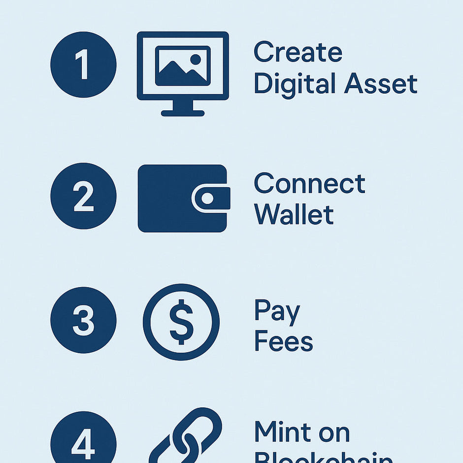 Steps to Minting Digital Assets on the Blockchain