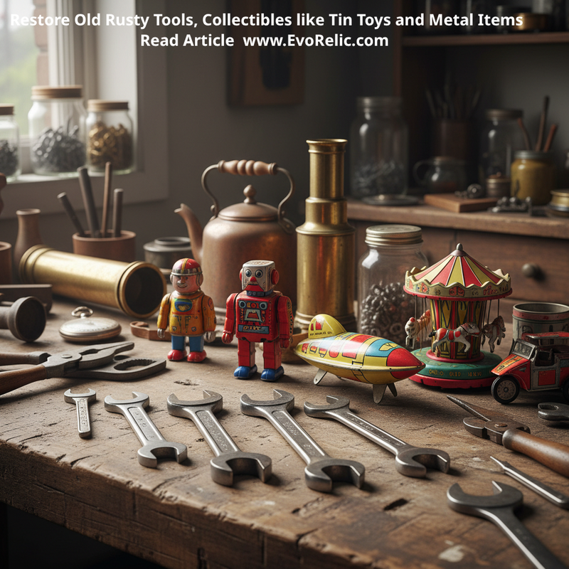 How to Restore Rusty Tools, Collectibles and Metal Items in Under 30 Minutes