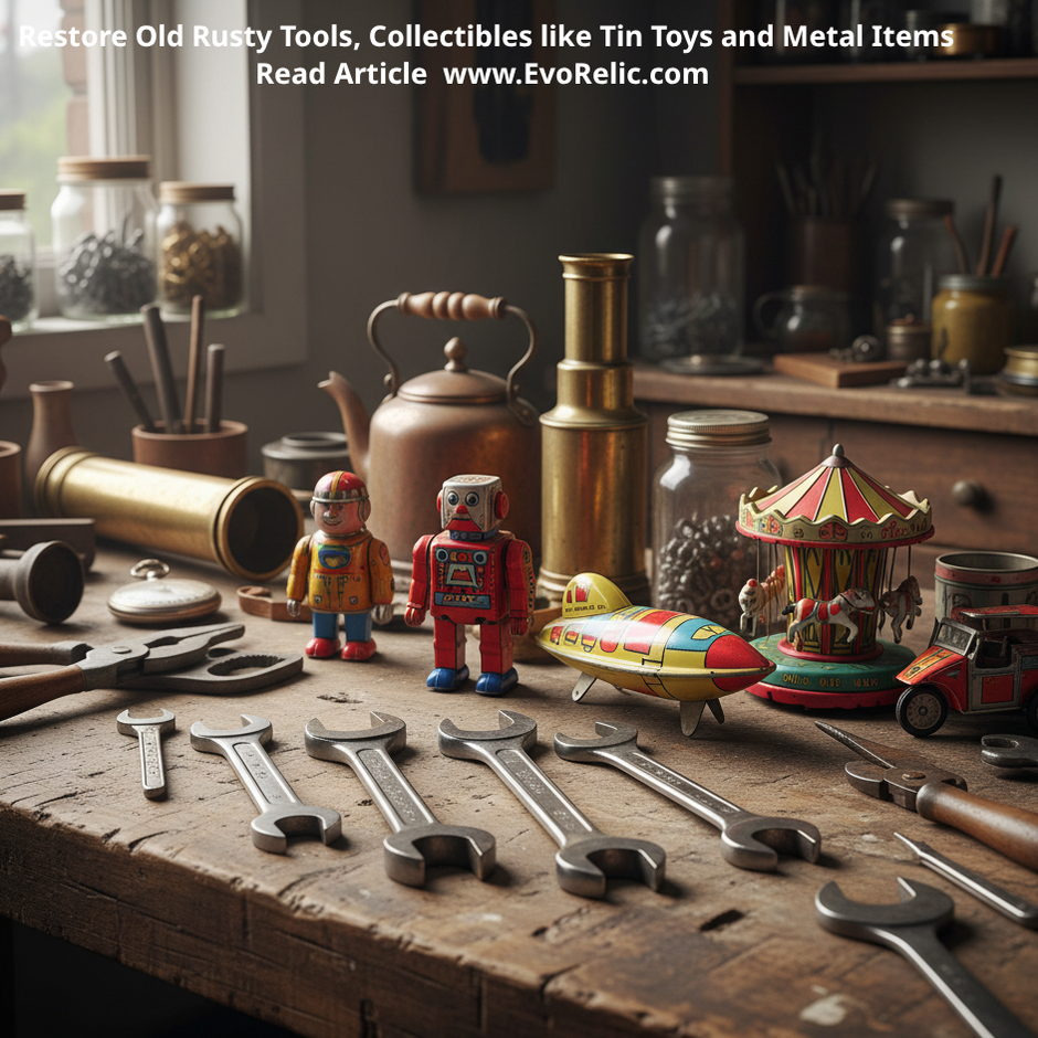 How to Restore Rusty Tools, Collectibles and Metal Items in Under 30 Minutes