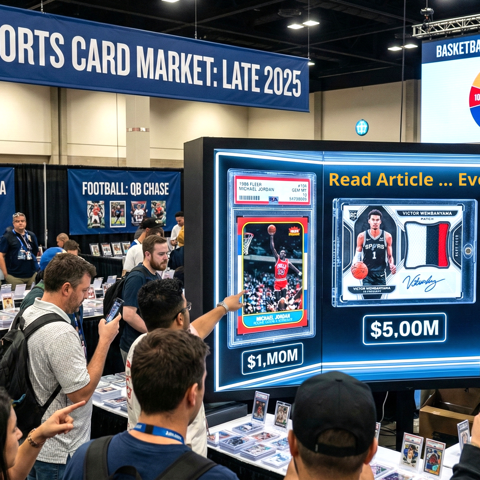 The Sports Card Market in Late 2025: Basketball's Full-Court Press