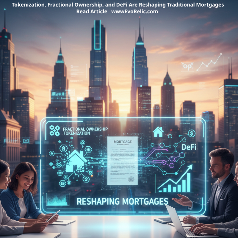 The Future of Homeownership: How Tokenization, Fractional Ownership, and DeFi Are Reshaping Traditional Mortgages