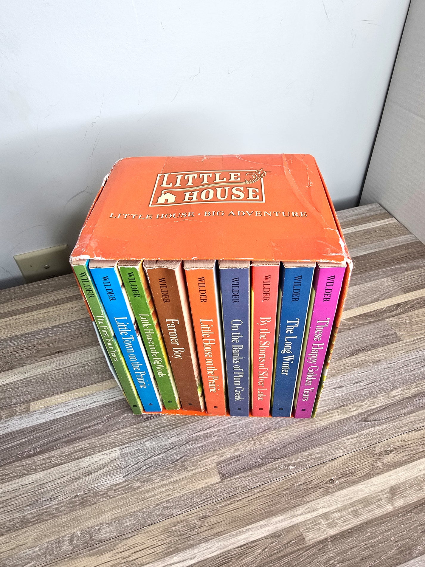 Vintage Little House on the Prairie 9-Book Set