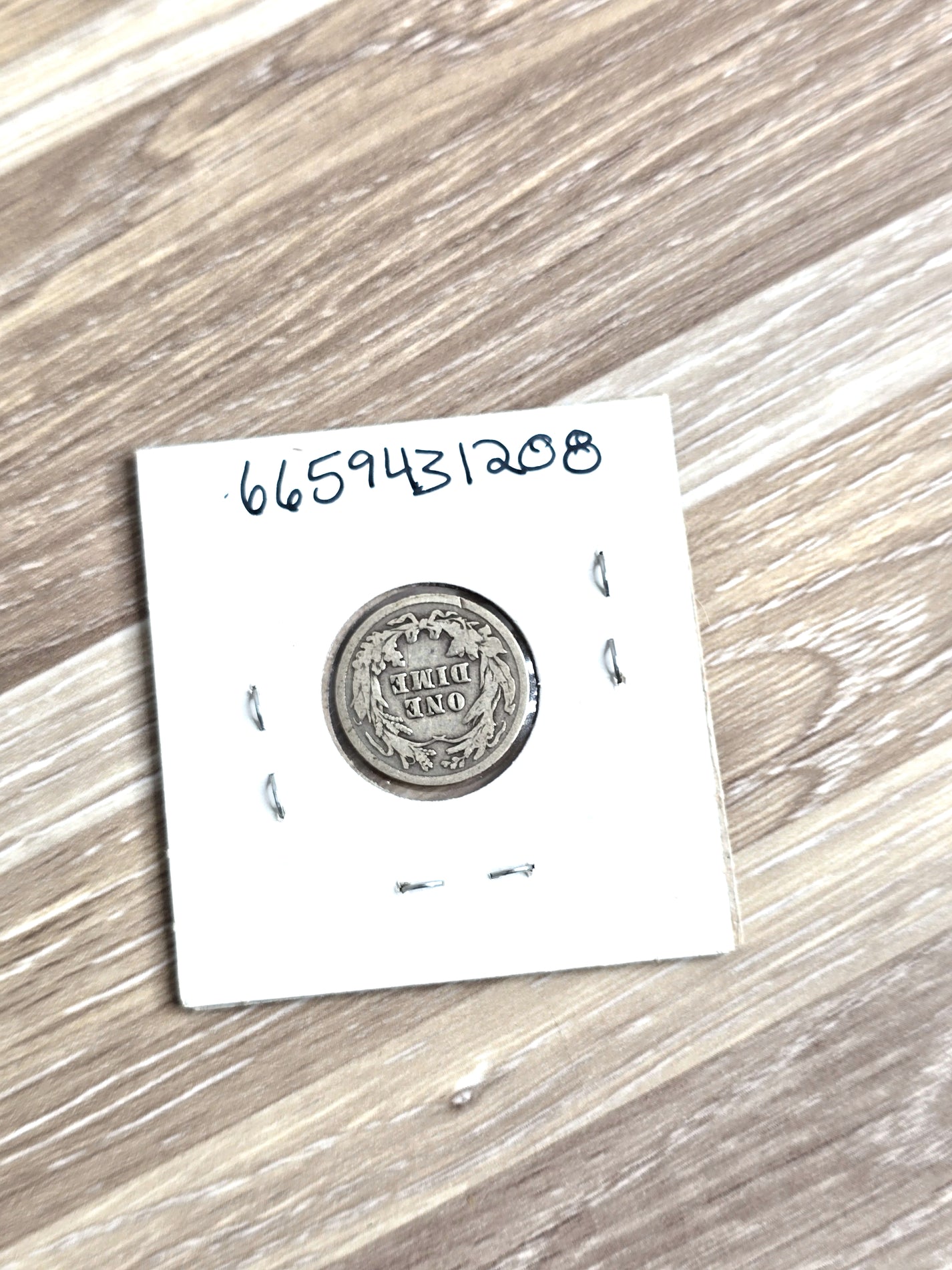 1915 Silver Barber Dime Coin