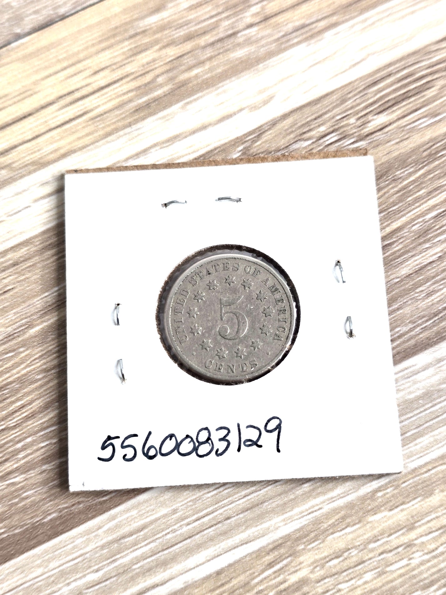 1883 Shield Nickel Coin