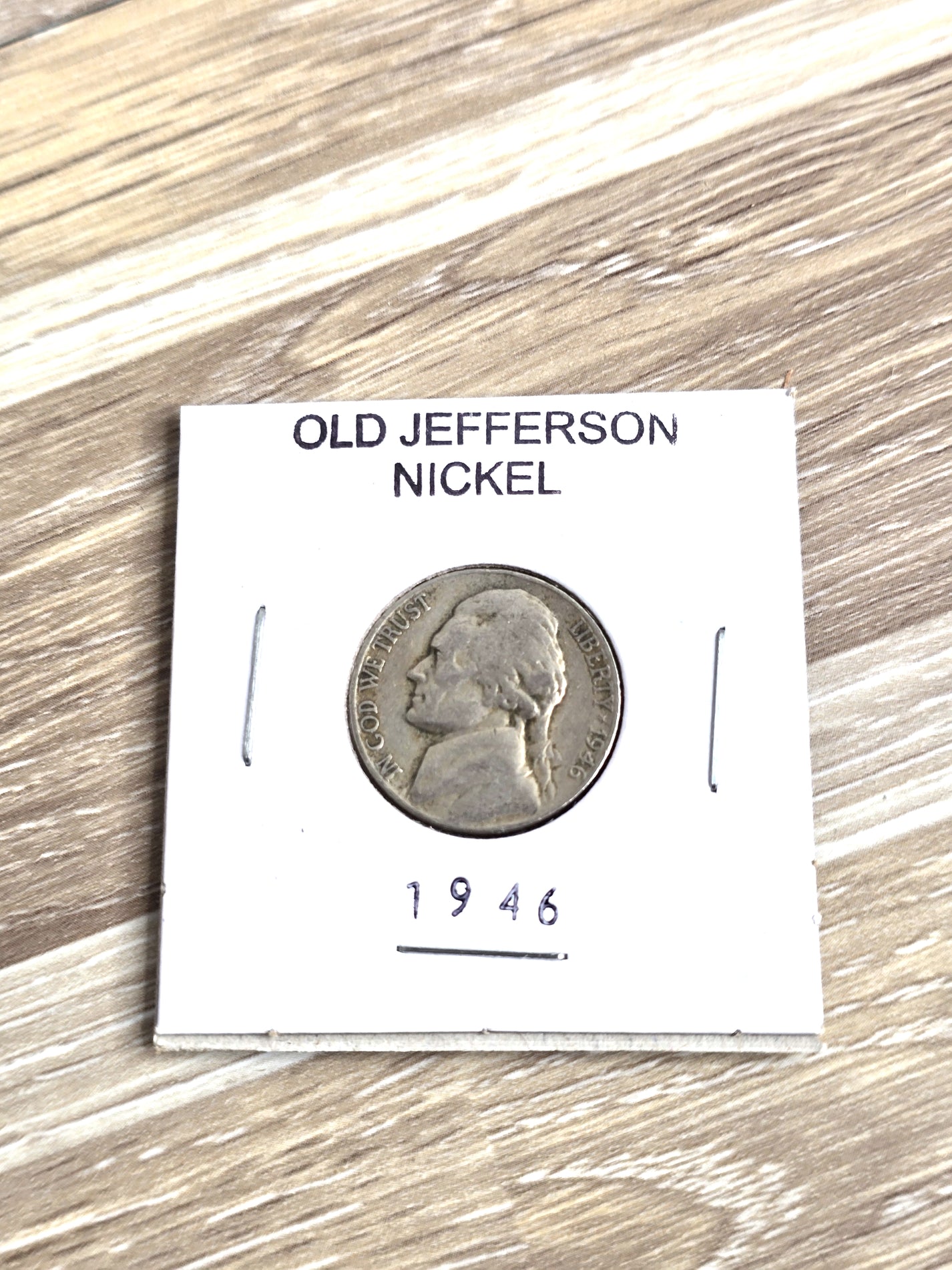 1946 Jefferson Nickel Coin in Good condition