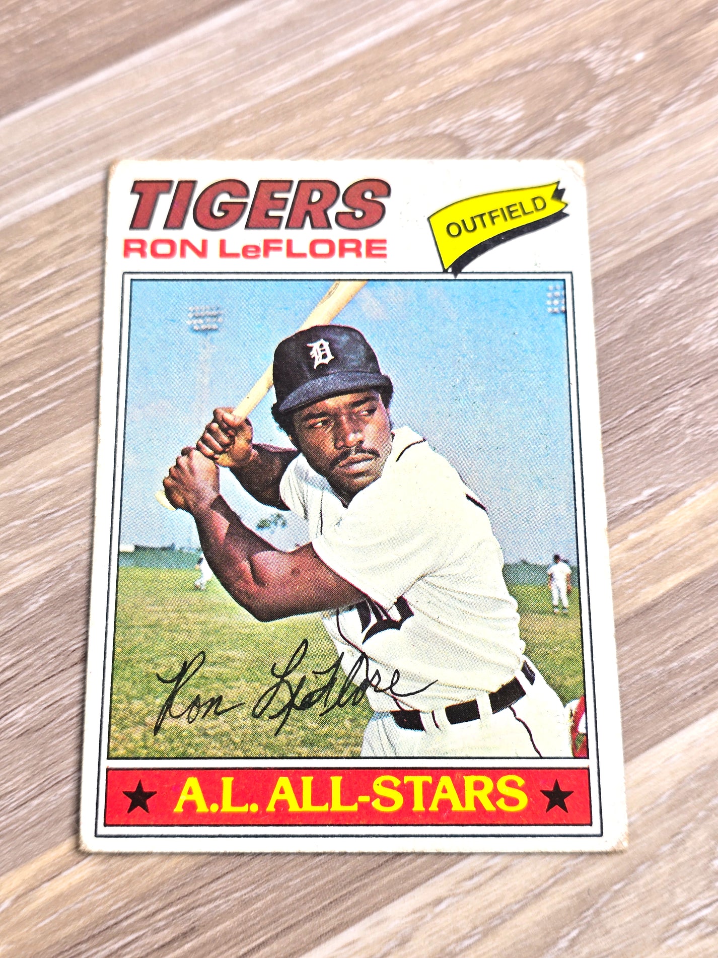 1977 Topps Ron LeFlore Baseball Card #240