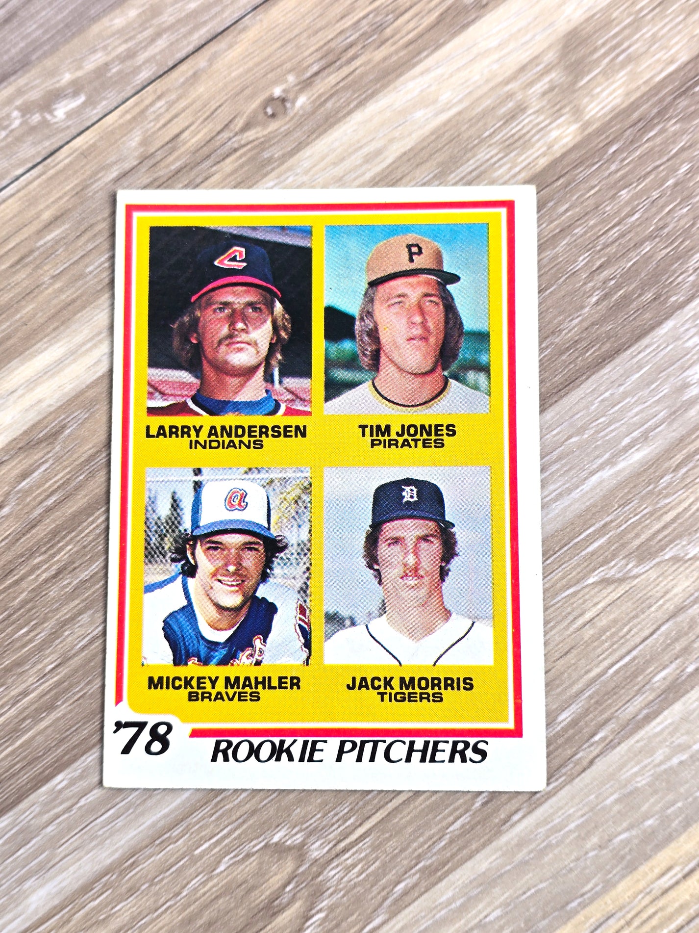 Topps 1978 Baseball Card Rookie Pitchers #702 Vintage Collectible
