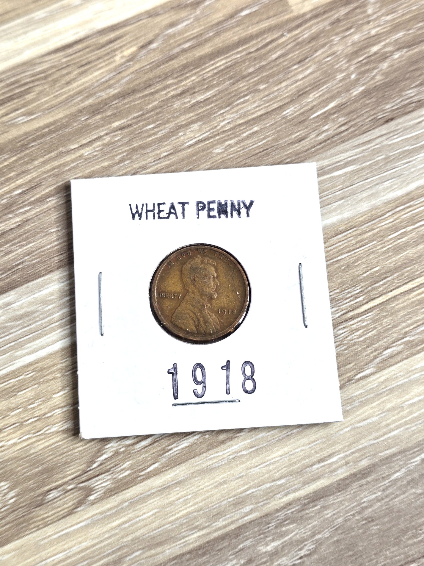 1918 Wheat Penny Coin