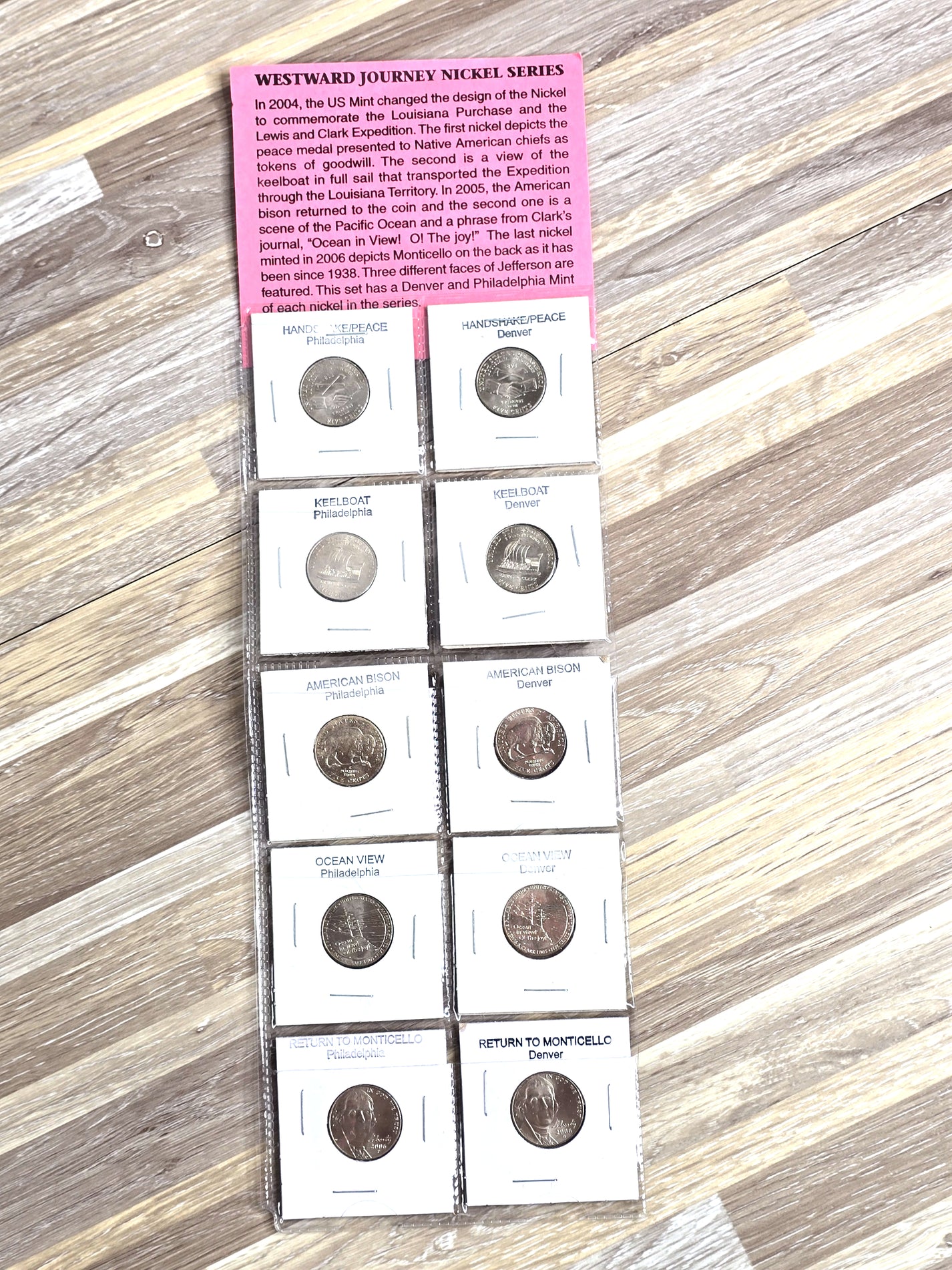 Vintage 2004 Nickel Series Westward Journey America Uncirculated