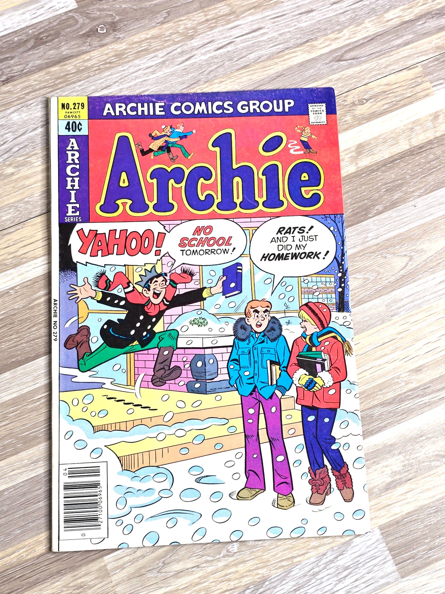 Vintage Archie Comic Book 1979