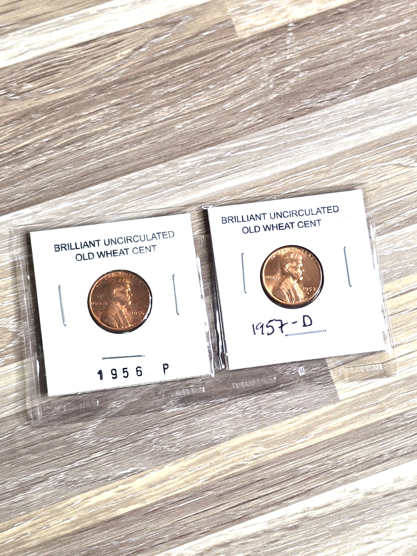 1950s Lincoln Pennies Uncirculated