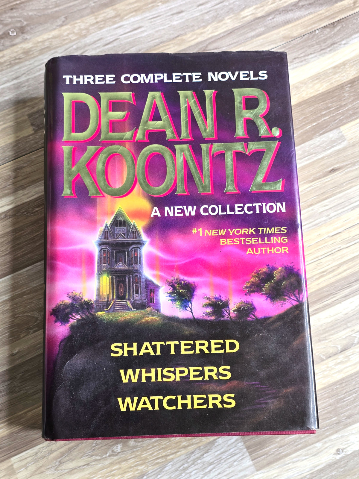 Dean Koontz Novel Shattered Whispers Watchers 1992 Complete 3 Story Book