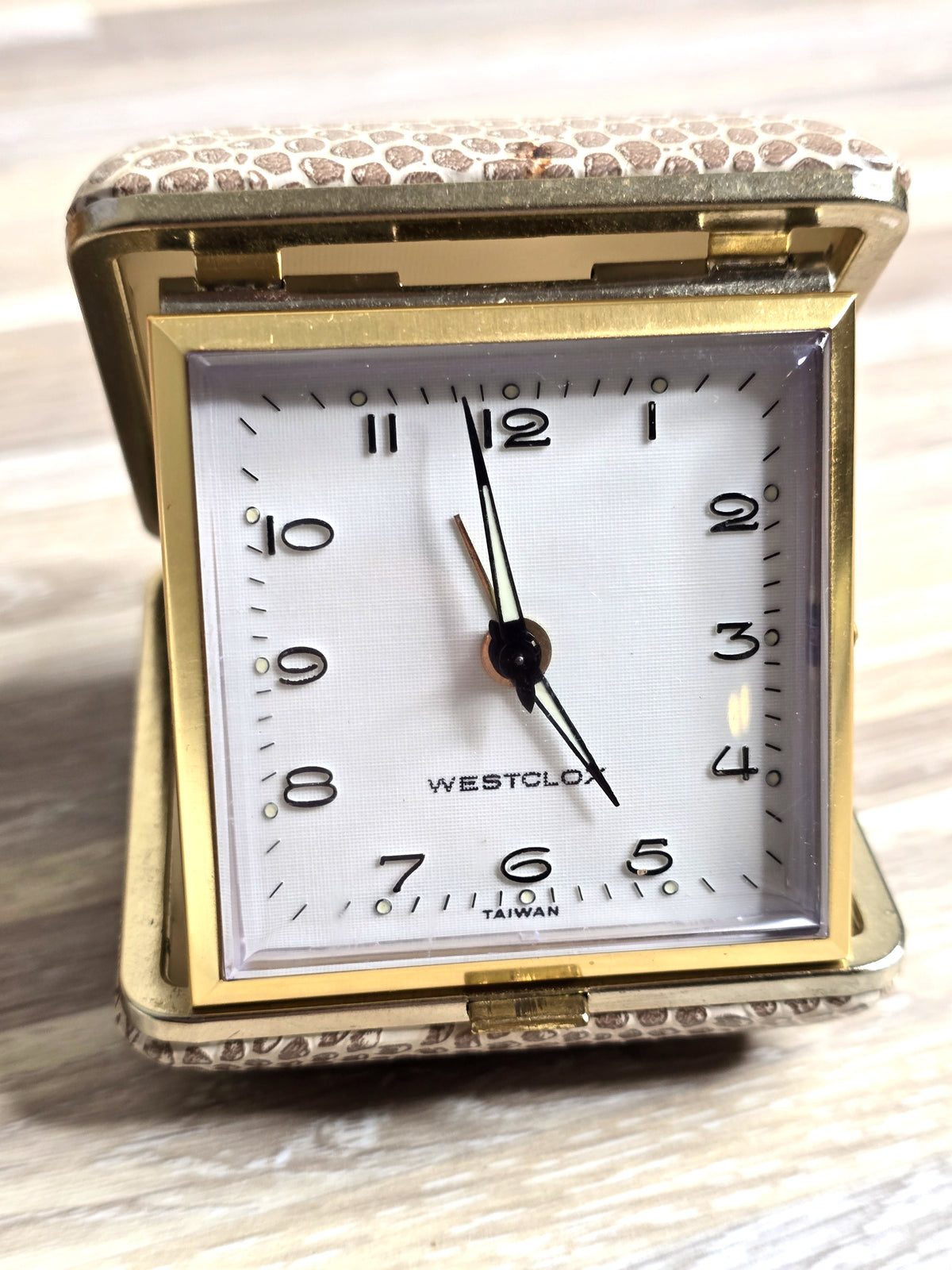 Vintage Alarm Clock Westclox 1960s