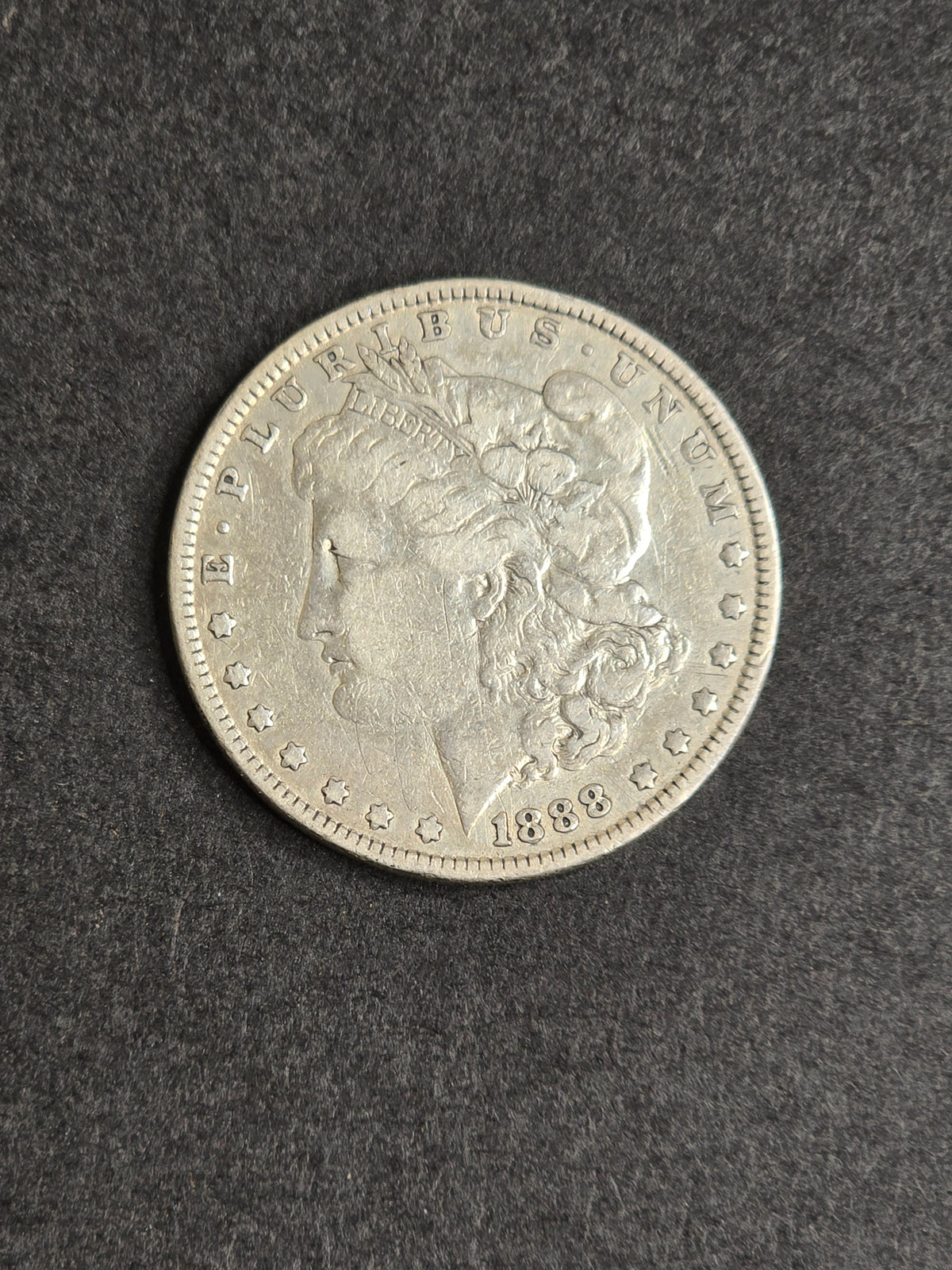 1888 Morgan Silver Dollar Coin