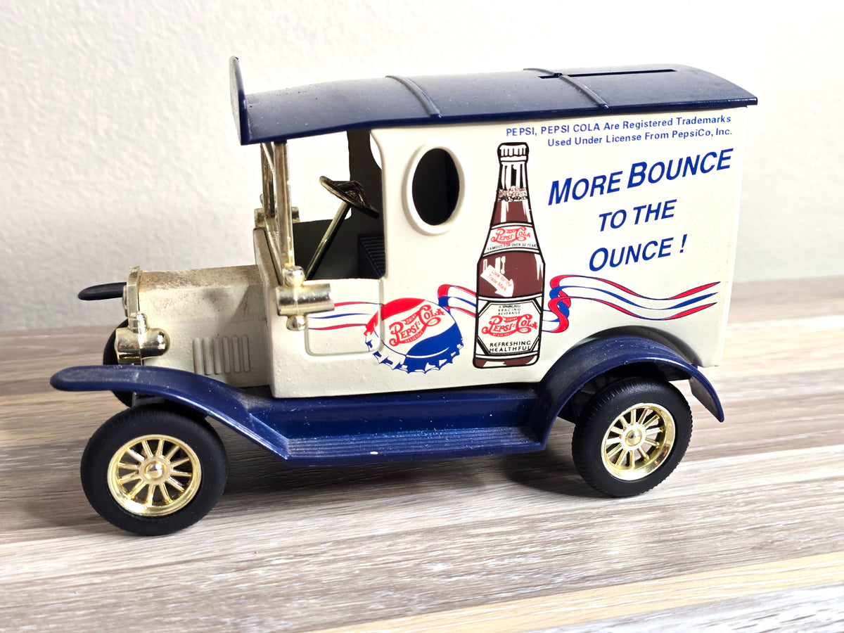 Vintage PepsiCo Die Cast Coin Bank
