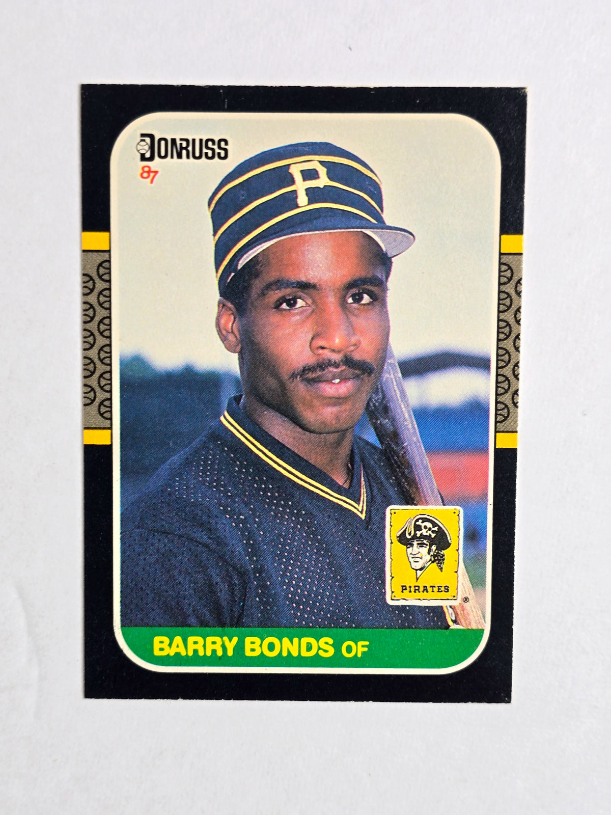 1987 Donruss Barry Bonds Rookie Card #361 Pittsburgh Pirates