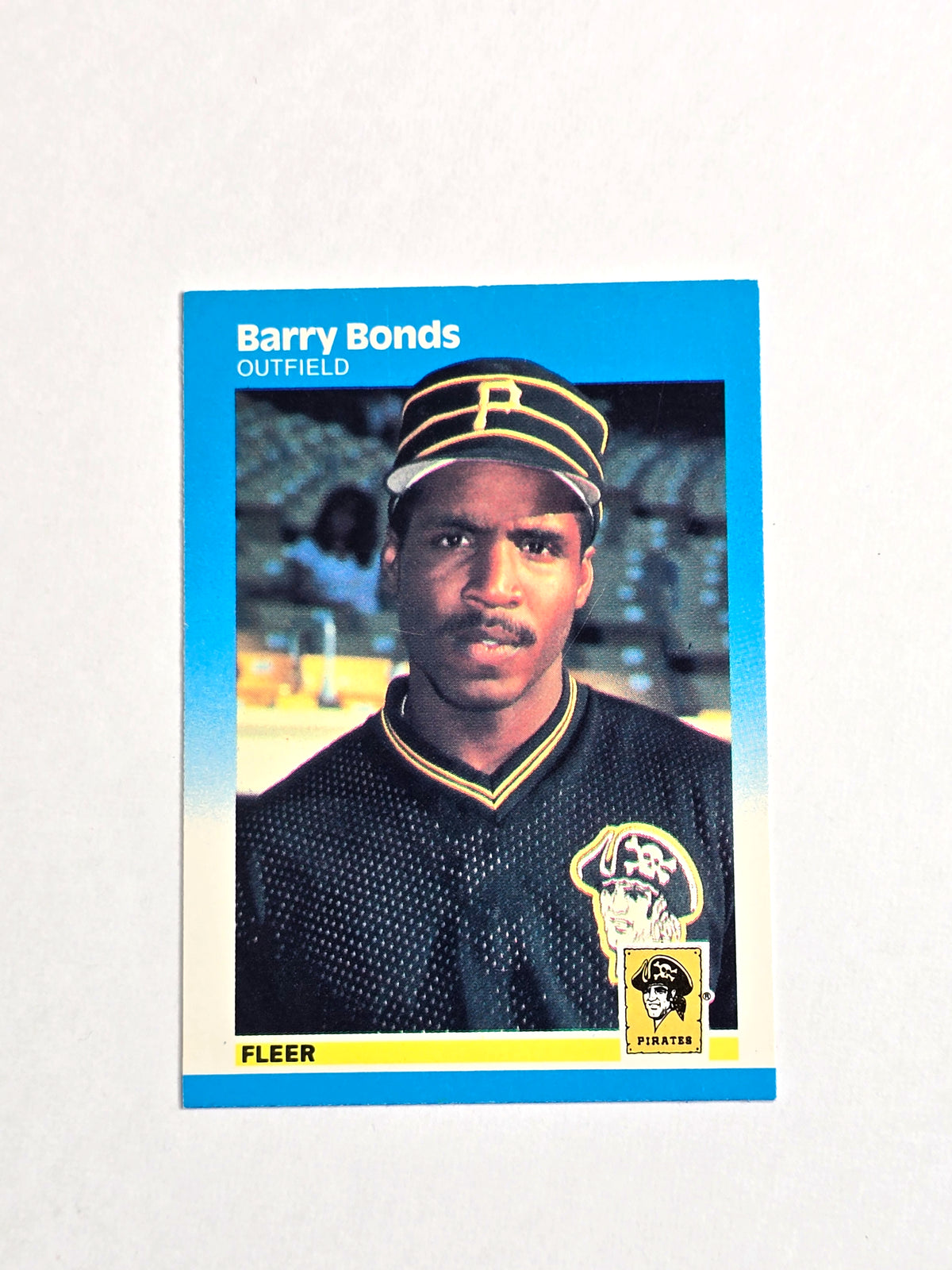 1987 Fleer Barry Bonds Rookie Card #604 Pittsburgh Pirates Near Mint 8