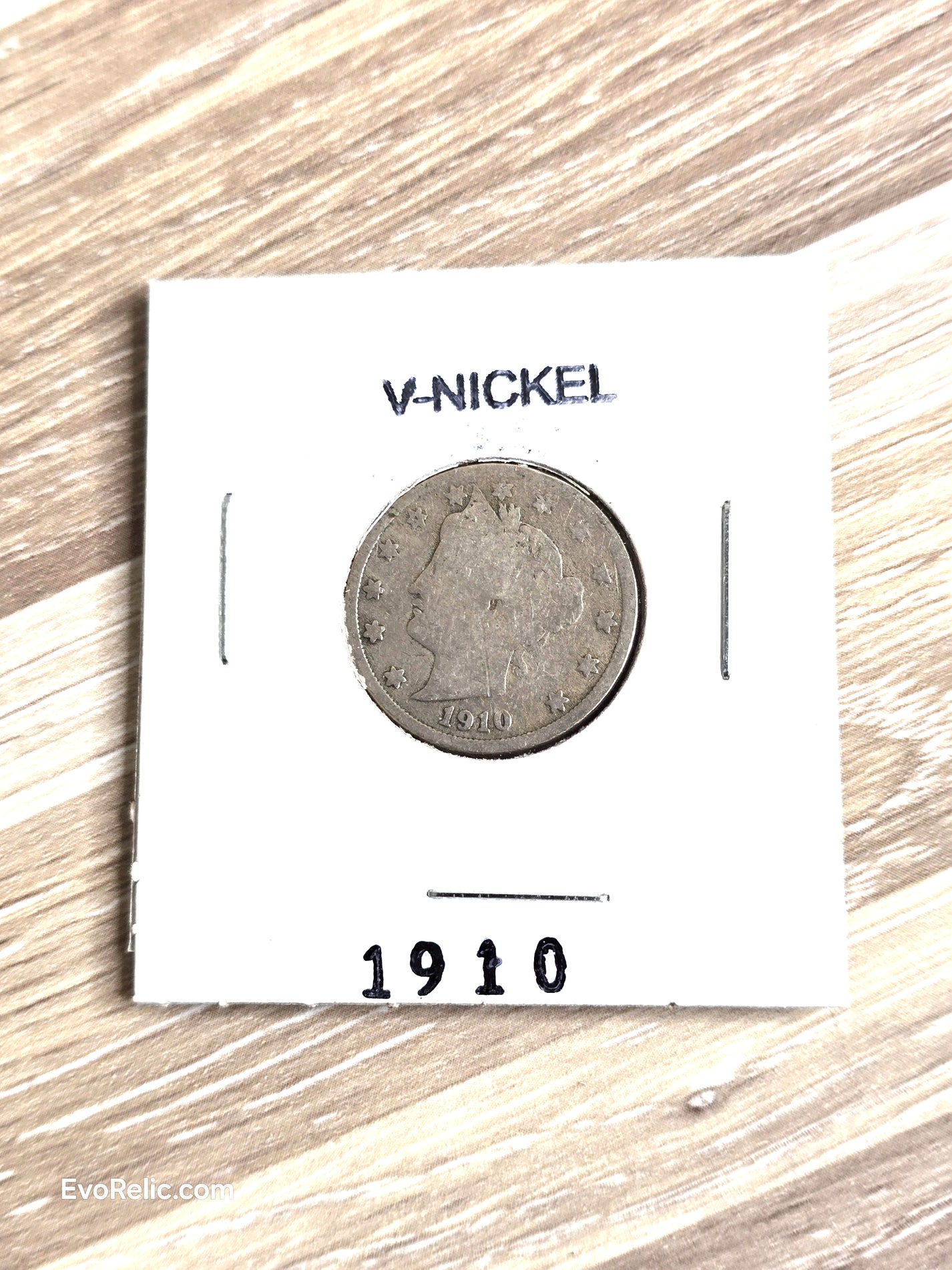1910 Liberty Head V Nickel