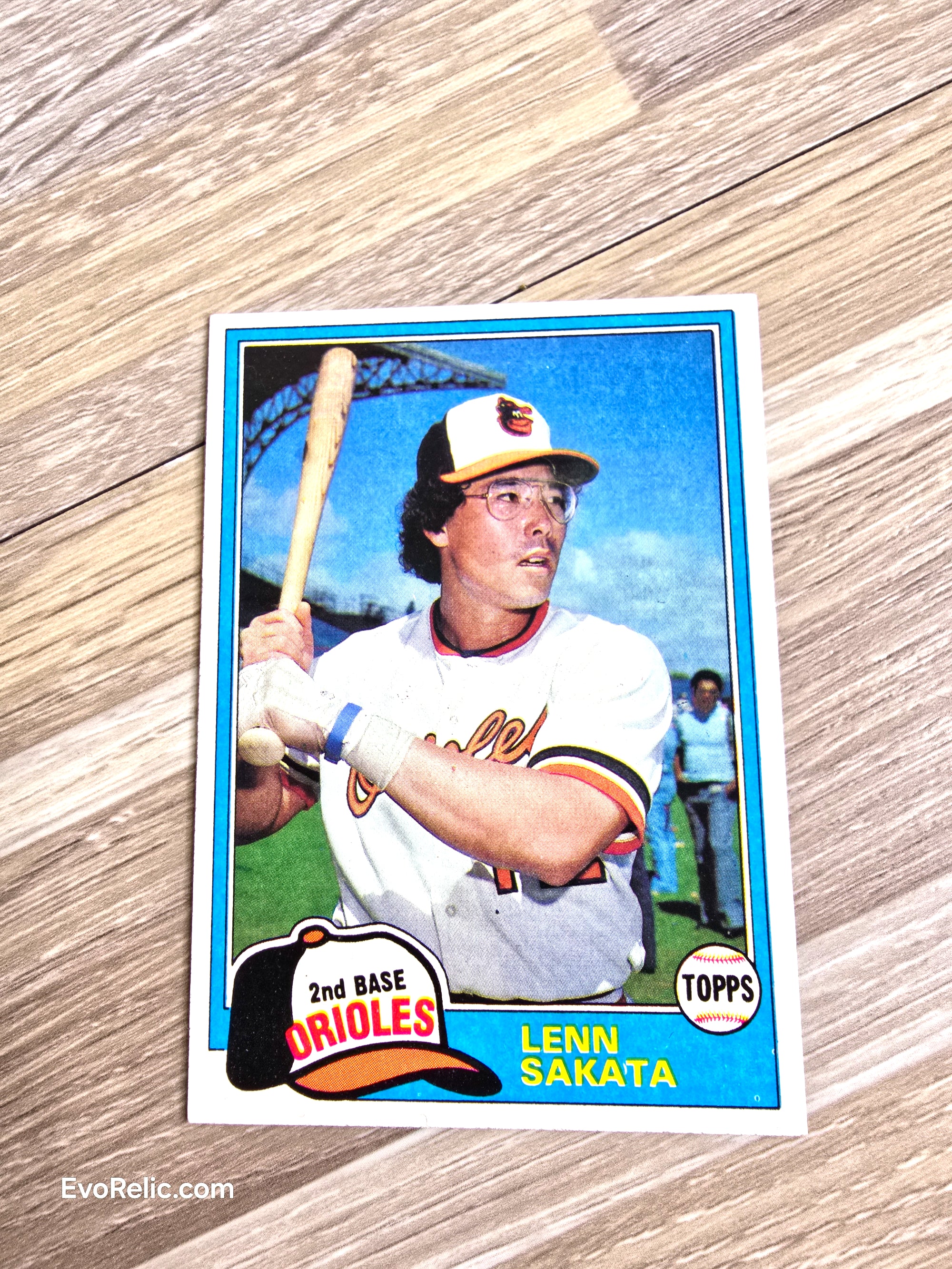 acgカード　　Legend    of     SP⭐︎81 1981 Lenn Sakata Baseball Card Topps No 287 – Card Coin Comic