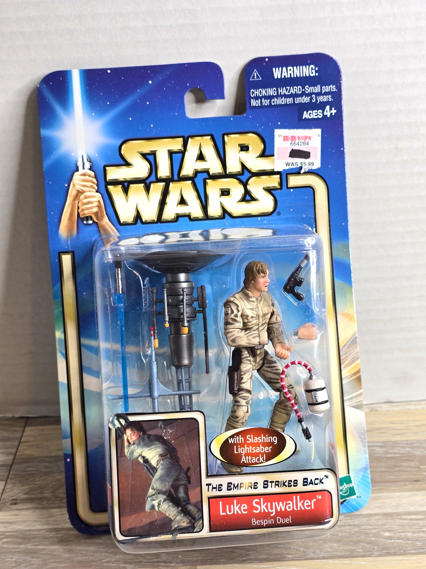Star Wars "Saga" Series (2002) Luke Skywalker Hasbro (Bespin Duel) Action Figure